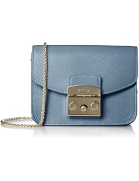 Furla Damen Metropolis Mini Crossbody Schultertasche, 7.5 x 12.5 x 17 cm
