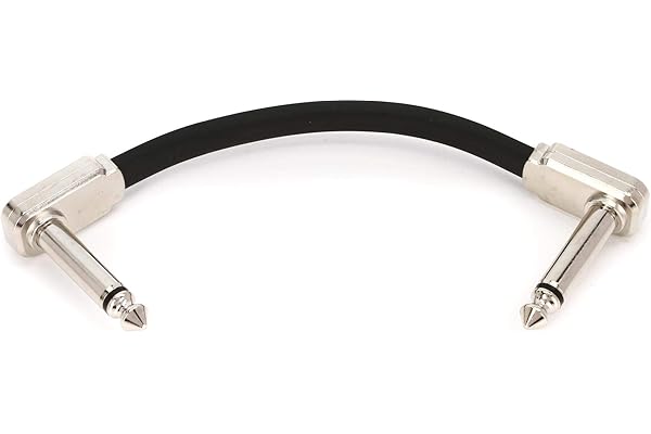 Ernie Ball - Cable de conexión plano para pedales, 7,6 cm, 1 unidad