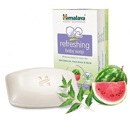 3 x Himalaya Herbals Baby Soap - Refreshing Baby Soap Mildness For Oily Skin