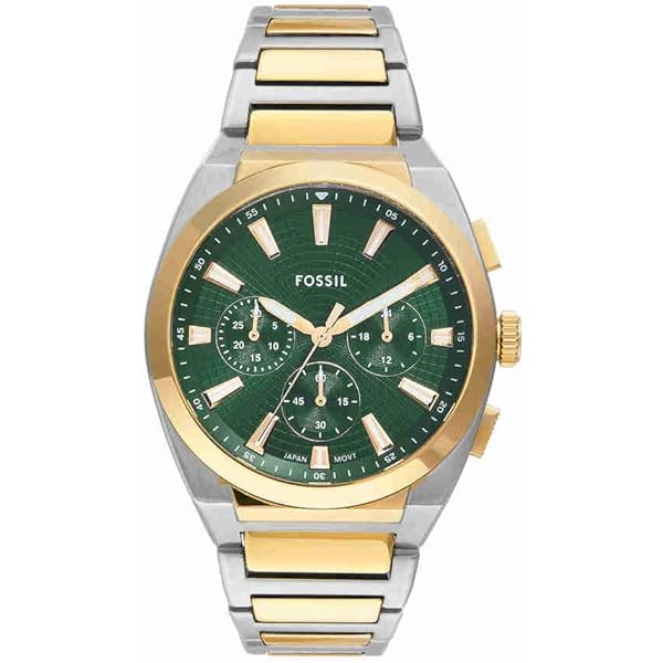 Fossil Autocross Heren Horloge - Quartz Multifunctioneel Met Roestvrijstalen Band