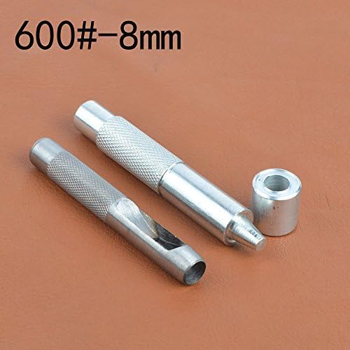 New Eyelet Punch Die Tool Set Kits +20 Sets Eyelet with Washer For Leather Craft Clothing Grommet Banner (600#-8mm) by ifsecond