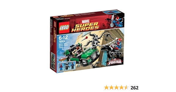 lego spider cycle chase