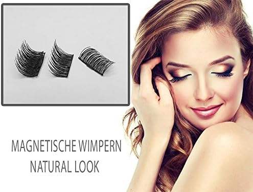 Magnetic Secret False Eyelashes, Ultra-Thin, Reusable,GLUE FREE (Scarlet Magnetic Eyelashes) Elegant & Stylishly Look (Flirty Edition)