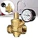 Produktbild Visa Store Druckregler Zuverlässiges Messingwasser mit Manometer Durchfluss DN20 3/4" Anschluss Einstellbare Druckminderventile