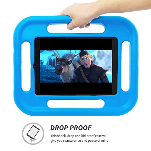 Snugg Kinder iPad Mini 1 und Mini 2 Hülle in Blau mit lebenslanger Garantie – stoß- und fallfestes Case aus EVA für Apple iPad Mini 1 und Mini 2 - 4