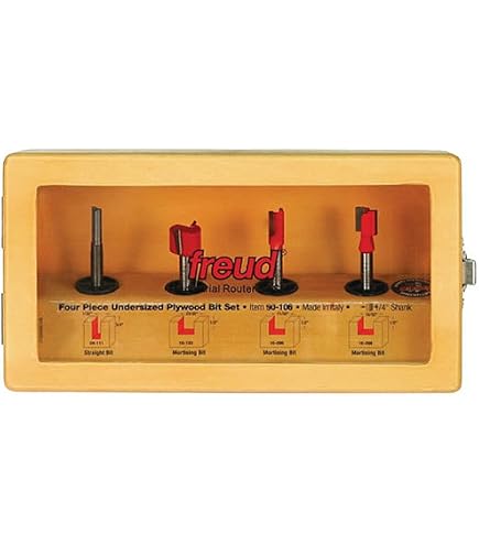 Wood Carving Bit Freud 99-001 1/2-Inch To 1-1/4-Inch Door Lip Router Bit With 1/2-Inch 1/2 Inch Shank Wood Carving Bit