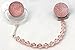 Pink Swarovski Glitter Crystal Dummy Holder (CSGP)