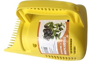 JAWSEU Raccoglifrutta, Raccogli Frutta, Raccoglitore Mirtilli, Cestello, Coglifrutta, Raccoglitore Bacche Attrezzo per Frutti Piccoli, Accessori Giardinaggio