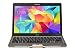 Produktbild Samsung Tab S (8.4)- Tastatur-Schutzhülle - Bluetooth-Tastatur und Halterung, bronze - EJ-CT700MAEGDE
