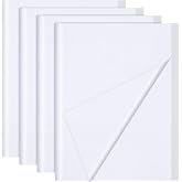 110 Hojas Papel de Seda Blanco, Papel Seda para Envolver, Papel para Envolver Polvorones, 50 x 70 cm, Material de Embalaje, P