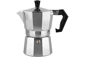 MERMOO YILAN Espressokocher Für 3 Tassen Aluminium Mokka italienische Espressomaschine 150ml Mokka Topf Espressokocher