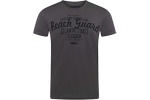 riverso RIVLeon - Camiseta de Manga Corta con Cuello Redondo y Cuello Redondo para Hombre, 100% algodón, Verde, Azul, Blanco, Gris, Rojo, Naranja, S, M, L, XL, 2XL, 3XL, 4XL, 5XL