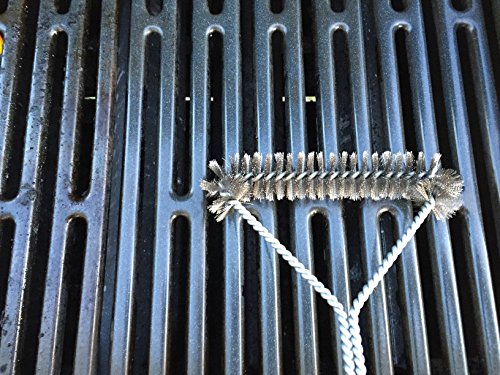 STAR-BBQ Grillbürste für Emaille, Edelstahl und Gusseisen - 6