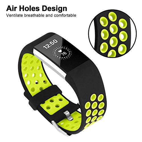 Ersatz Fitbit Charge 2 Armbänd, Classic Wechsel Sport Armband für