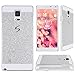 Price comparison product image Asnlove Samsung Galaxy Note 4 N9100 Hard Case Bling Cover Shell Bumper Phone Skin Protective Case for Samsung Galaxy Note 4 N9100(Silver)