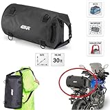 ESCHREIBUNG UND PRODUKTEIGENSCHAFTEN: Wasserdichte Rollentasche für Sattel oder Gepäckträger, 30 l, schwarze Farbe. Materialien:  PVC-Plane, hochfrequenzgeschweißt, ohne Nähte.  Alle Materialien werden gemäß den Richtlinien von Reach hergestellt Einrichtungen:  Bügelverschlusssystem zur Gewährleistung der Wasserbeständigkeit  Zum Transport von Hand handhaben  Schultergurt  2 elastische Gurte zur Befestigung am Fahrrad oder Roller - Schwarze Farbe - Abmessungen: 270 m