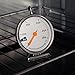 Produktbild Edelstahl-Backofenthermometer mit einfachem zu lesen Vorwahlknopf-Küchen-Nahrungsmittelfleisch, das 50-280 Celsius kocht