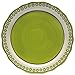 Caffco International M.Bagwell Collection Ceramic Charger, Lime Green and Cream RS.7750.00