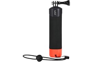 HSU Pływający uchwyt do GoPro i Hero 13/12/11/10/9/8/7/6/5/4/3, nurkowanie podwodne do selfie kij