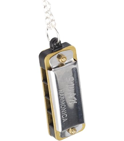 Hohner 39BX Little Lady &ndash; Mini Armonica Diatonica In Do, 4 Fori, 8 Ance, Legno Di Pero