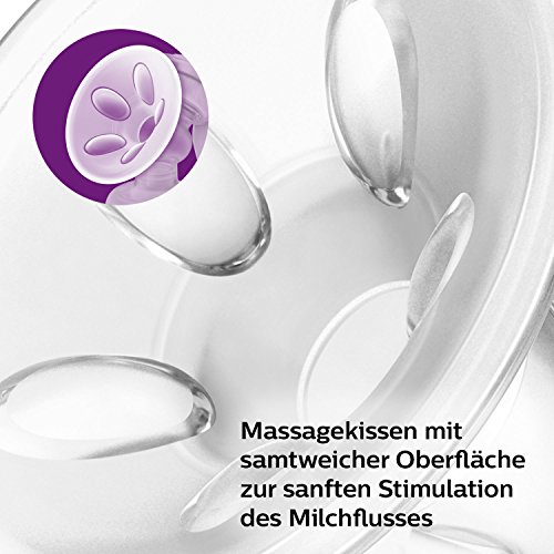 Philips Avent SCF330/20 Komfort-Milchpumpe mit Naturnah-Flasche Polypropylen, 125 ml - 3