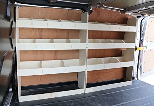 Preisvergleich Produktbild Vanify Ford Transit SWB (benutzerdefiniert) Sperrholz-Regalsystem, geringes Gewicht