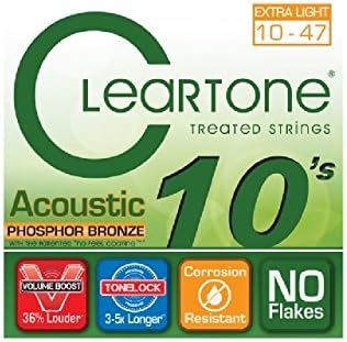 Cleartone cl-7410 10 – 47 Acoustic Guitar Strings