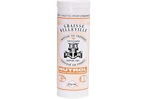 GRAISSE BELLEVILLE NUTROL Cartouche de graisse blanche pour contact alimentaire 400g