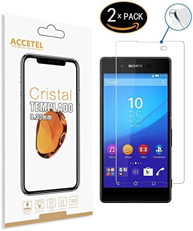 Sony Xperia Z4 Tempered glass screen protector - RE3O® 2 x screen protector tempered glass for Sony Xperia Z4 5,2'' inches, Easy to apply without air bubbles, Elegant round edge 2,5D, Hardness 9H, High transparency