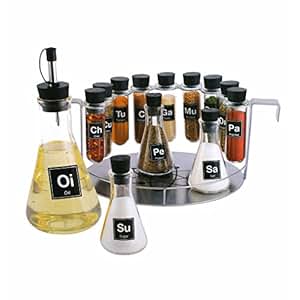 Chemist's Spice Rack, 14 Piece Chemistry Spice Rack Set by Wink: Amazon.co.uk: Kitchen & Home
