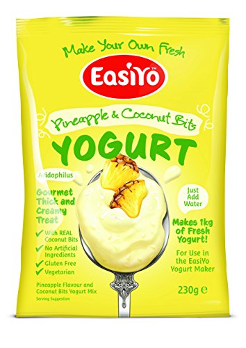 Easiyo Ananas Kokos Bits Joghurt Mischen Beutel, 230g