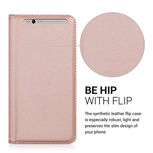 kwmobile Funda para ZTE Axon 7 Mini - Carcasa para m vil de Cuero sint tico - Case Plegable en Oro Rosa reviews kwmobile Funda para ZTE Axon 7 Mini - Carcasa para m vil de Cuero sint tico - Case Plegable en Oro Rosa