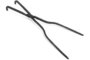 GZD Pinzas de colador, pinza de horno Pinzas de fundición Pinzas de fundición para sujetar el crisol de fundición herméticamente para fundir