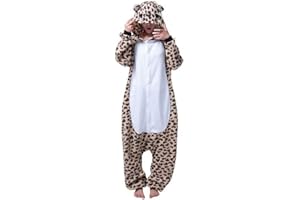Ovender Kigurumi - Disfraz de Animales para Carnaval, Halloween, Pijama para Fiestas y espectáculo de Navidad, Cosplay, Ropa Interior de Invierno, Unisex, para Mujer y Hombre