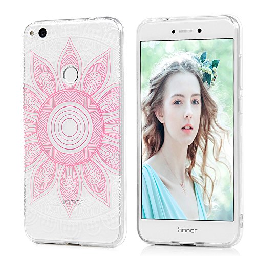 Lanveni Huawei P8 lite 2017 Hülle × 3, Handyhülle P8 lite 2017 Hülle Etui Protective Case Cover TPU Silikon Schutzhülle Bumper Handytasche TPU-Bumper Weiche Silikon Case mit Bunte Cover Design (EINHORN) - 5