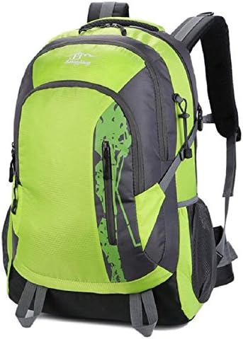 LIFEIFENG LF&amp;F Mountaintop 40-45L Capacity Travel Hiking Camping Backpack Holiday Luggage Bag School Rucksack Running Sports Gym Storage Bag Teenagers Daily Use E 40-45L