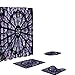 Produktbild Nncande 4PCS Notre Dame De Paris Wasserdichtes Bad Hauptdekoration Set Teppich Badvorleger Vier Stücke— WC-Sitz, Antirutschmatte, Badmatte, Duschvorhang