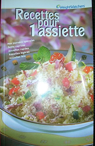 Recettes pour 1 assiette francais Recettes pour 1 assiette francais