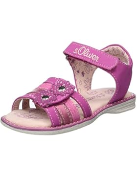 s.Oliver Mädchen 38203 Offene Sandalen mit Keilabsatz
