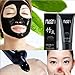 ROMANTIC BEAR Charcoal Black Mud Mask Deep Cleansing Face Mask Strawberry Nose Acne Remover
