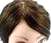 Micro Trader Hairdressing 18" 100% Real Human Hair Training Head With Clamp Stand - 25 X 19 X 15 cm - Brown