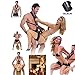 Produktbild Schwarz Stand Und Lieferung Sex Position Body Sling-BD SM Sex Harness Set-Einstellbare Fesseln Bett Bondage Kit