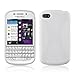 Produktbild Cadorabo - TPU X-line Style Silikon Hülle für Blackberry Q10 - Case Cover Schutzhülle Bumper in MAGNESIUM-WEIß