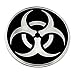 Produktbild Buckle mit Biohazard Emblem, Hardcore Punk, Crossover, Gürtelschnalle