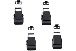 CYBGQP 4 Stück Edelstahl Spannverschluss, Spannverschluss Edelstahl, Kistenverschluss, Hebelverschluss, Spannverschluss Klein, Bordwandverschluss für Case Box,Toolbox, Schublade, Schrank