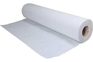 SUNRISE PACKAGING White Couch Hygiene Roll - 20" Wide x 40m Long | 1 ROLL 2Ply Paper Couch Roll for Medical Exam Table Paper, Massage, Beauty Bed & Hospitality
