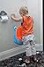 Lil' Jumbl Toddler Urinal Wheel Spin Child Choice Potty Trainer (Blue)