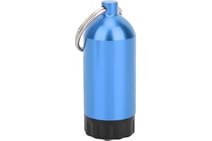 KIMISS Scuba O Ring Holder Scuba Viton O Ring Kit Buceo Cilindro Válvula Sellado Anillo O Anillos Mini Cilindro Botella de Almacenamiento O Mt02 (Plata)