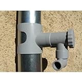 Regentonne CAPT'EAU für runde Leitungen (grau)