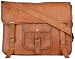 Pranjals house vintage handmade leather laptop messenger bag RS.1699.00